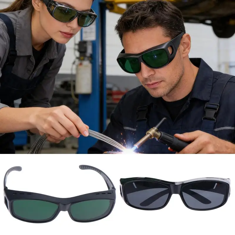 New#Welder's Anti Laser Glasses Anti Strong Light UV Arc Welding Labor Protection Glasses Welding Glasses