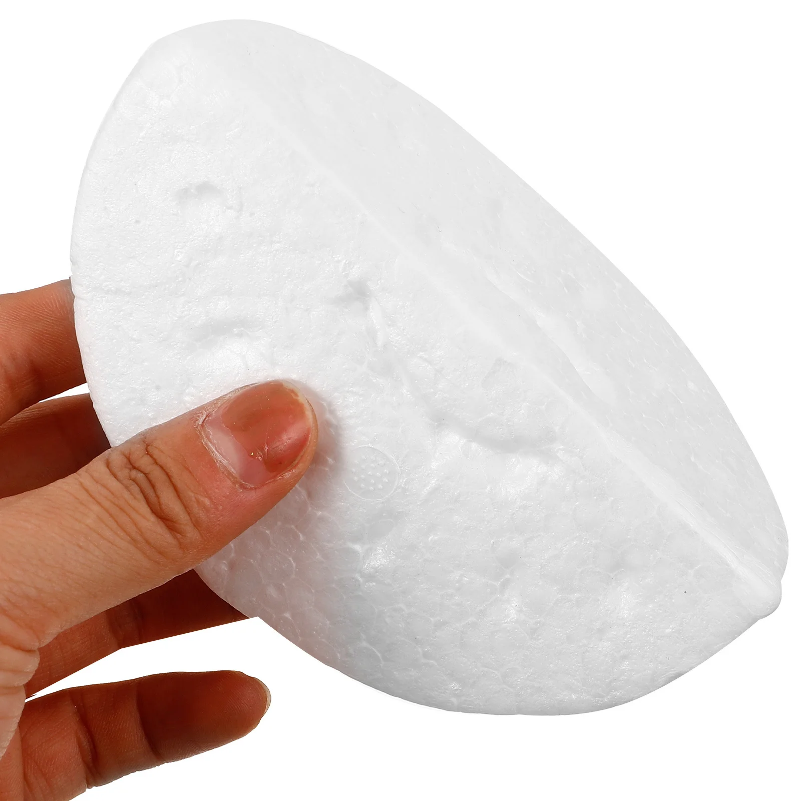 5 قطع من مواد الطلاء اليدوية الفارغة بالبطيخ الأبيض للمشروعات اليدوية والديكورات المصنوعة يدويًا ومستلزمات خفيفة الوزن