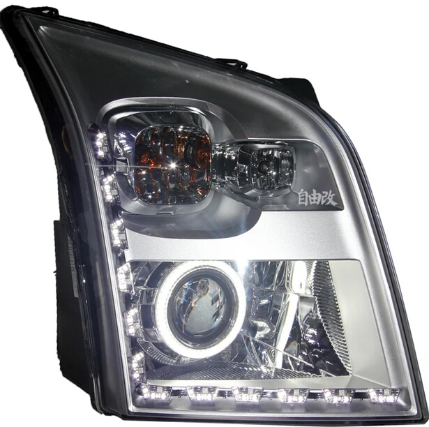 car bumper headlamp for Ford Transit headlight 2006~2012y DRL car accessories HID xenon for Transit fog light