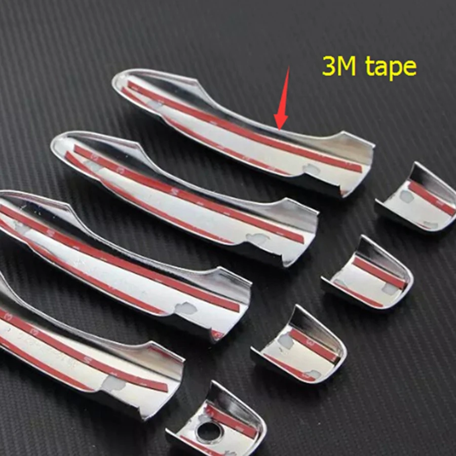 Car Door Handle Decoration Protective Cover Trim For Nissan Qashqai J11 2014 - 2020 ABS Chrome Accessories Exterior Refit Kit