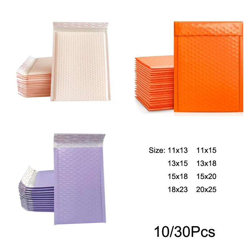 Bubble Mailers Light Pink Shipping Bags For Small Business Colored Padded Mailing Envelopes Opaque Matte Self Seal Bubble Bags