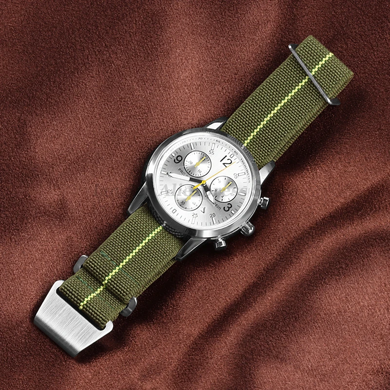 Elastic Nylon Watch Band for Seiko for Rolex for Huawei Watch GT5/GT4/GT3 Sports Bracelets Parachute Watch Strap 18mm 20mm 22mm