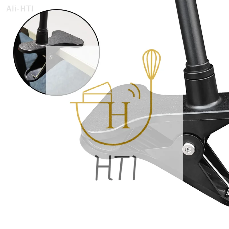 Home Flexible Twist Mounting Kit Attaches To Crib No Punching Portable Clip Mount Webcam Stand For Baby Monitor Camera Holder