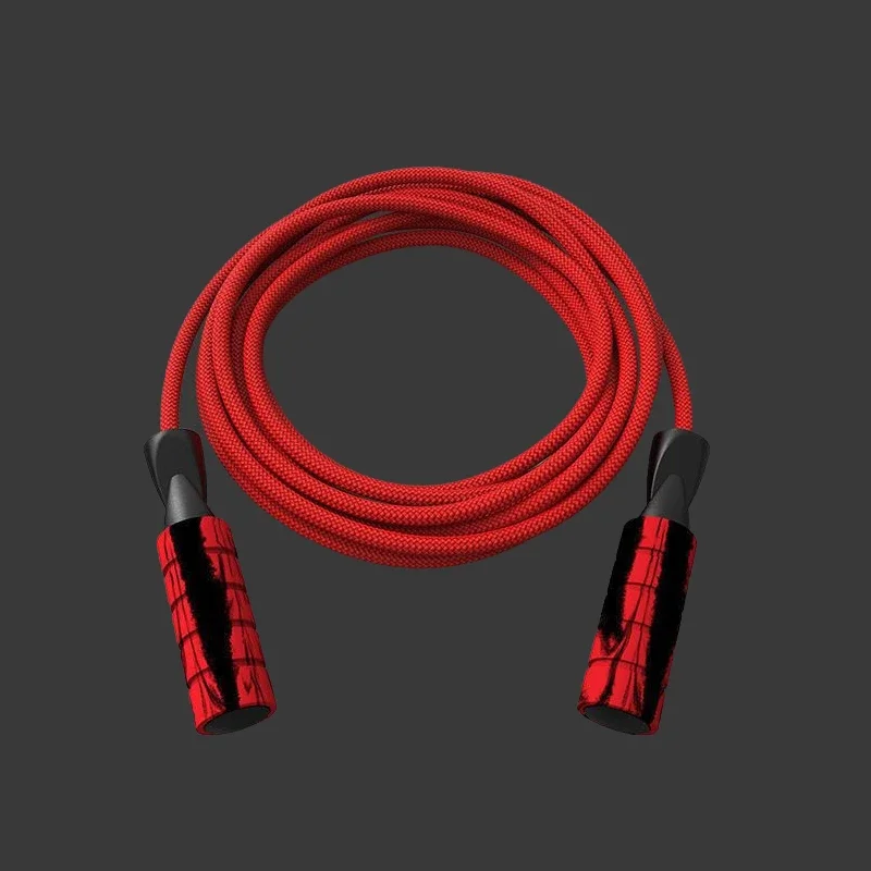 Thick Handle Woven Skipping Rope 3