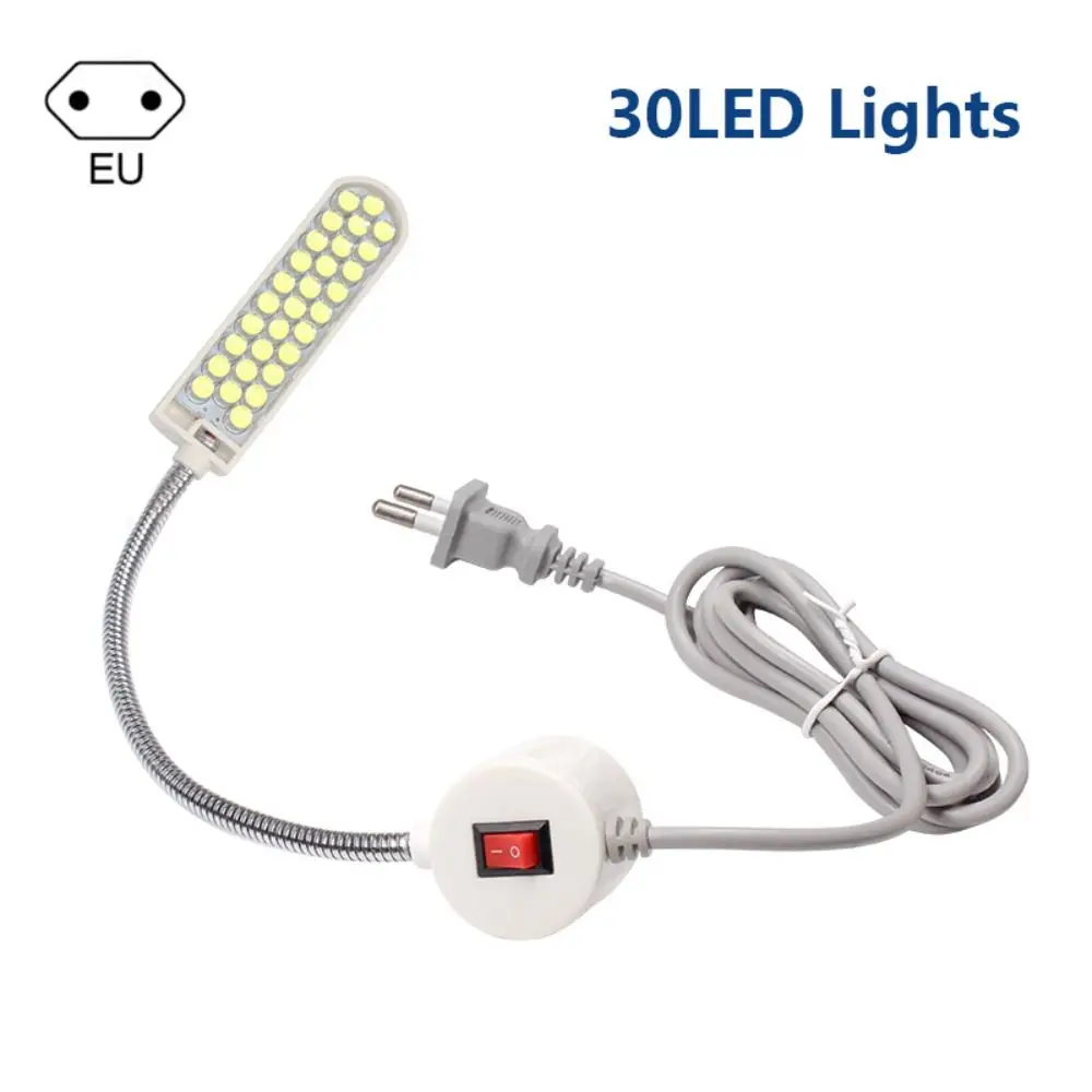 for Workbench Lathe Super Bright 360° Flexible Sewing Machine Lighting Lamp Work Light with Magnetic Mounting Base Industrial