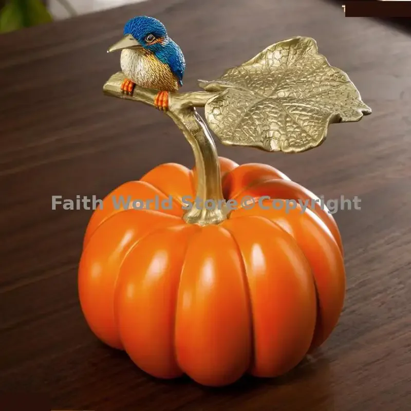 Mascotte d'oiseau en cuivre, bonne chance, cadeau illimité, patron de bureau, décor à la maison, Thriimempled Business, apporter de la richesse, ornement, meilleur cadeau
