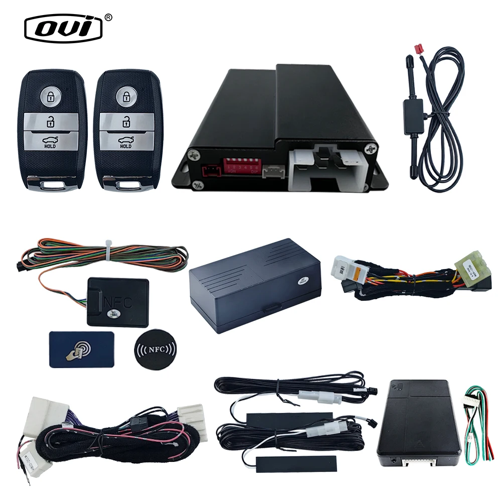 8900 GPS/GSM Remote Start System Car Keyless Entry Keyless Start Car Alarm System with Phone for ki a K3 2014 Plug and Play
