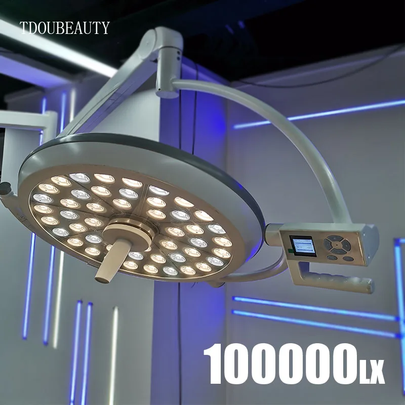 TDOUBEAUTY Celling Medical Operation Room Theatre LED Shadowless Light 150W lampa stomatologiczna Pet lampa chirurgiczna tatuaż Light90v-230V