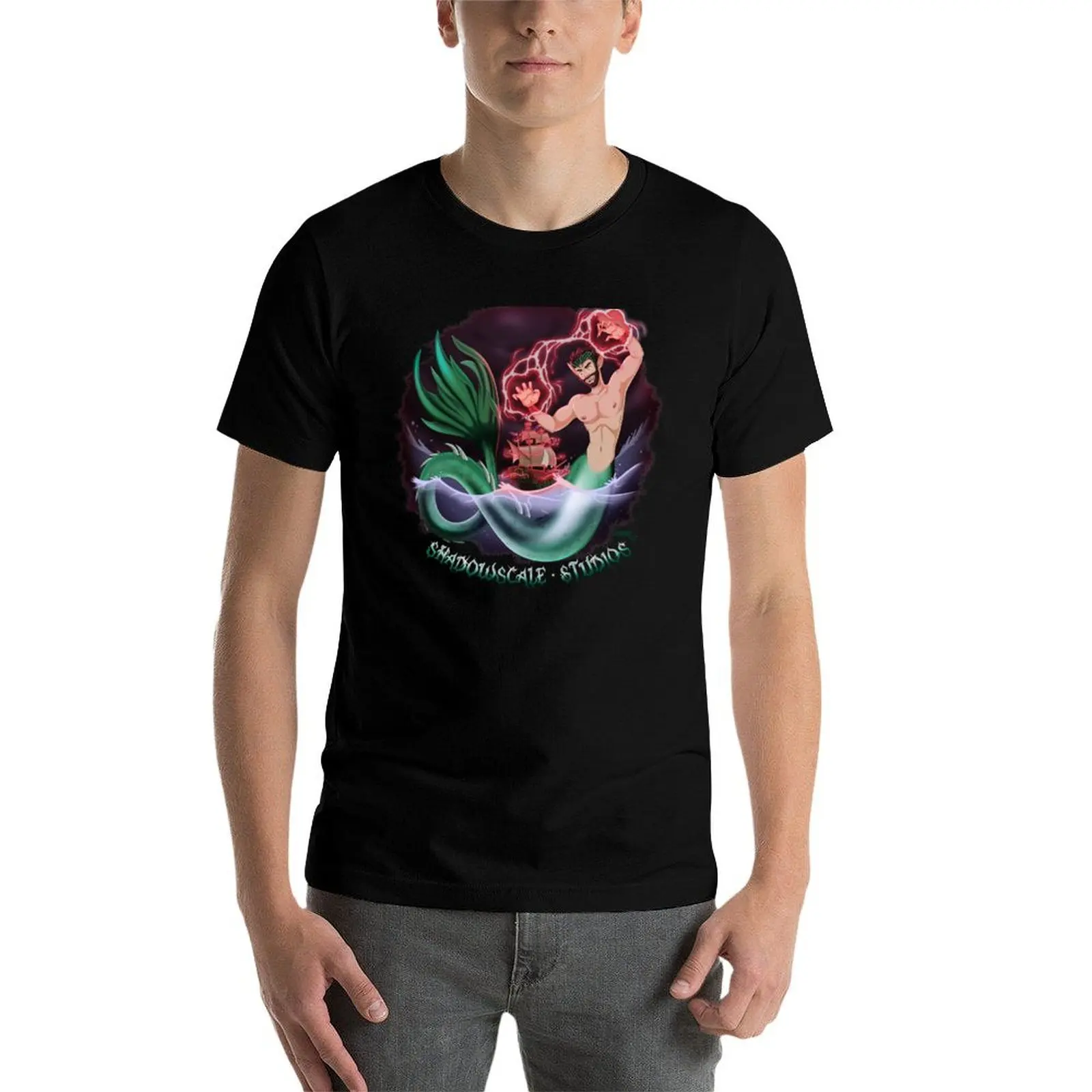 

Commission: @sevryn_merman T-Shirt man t shirts for men casual funny t shirts cotton man graphic t shirt T-Shirt