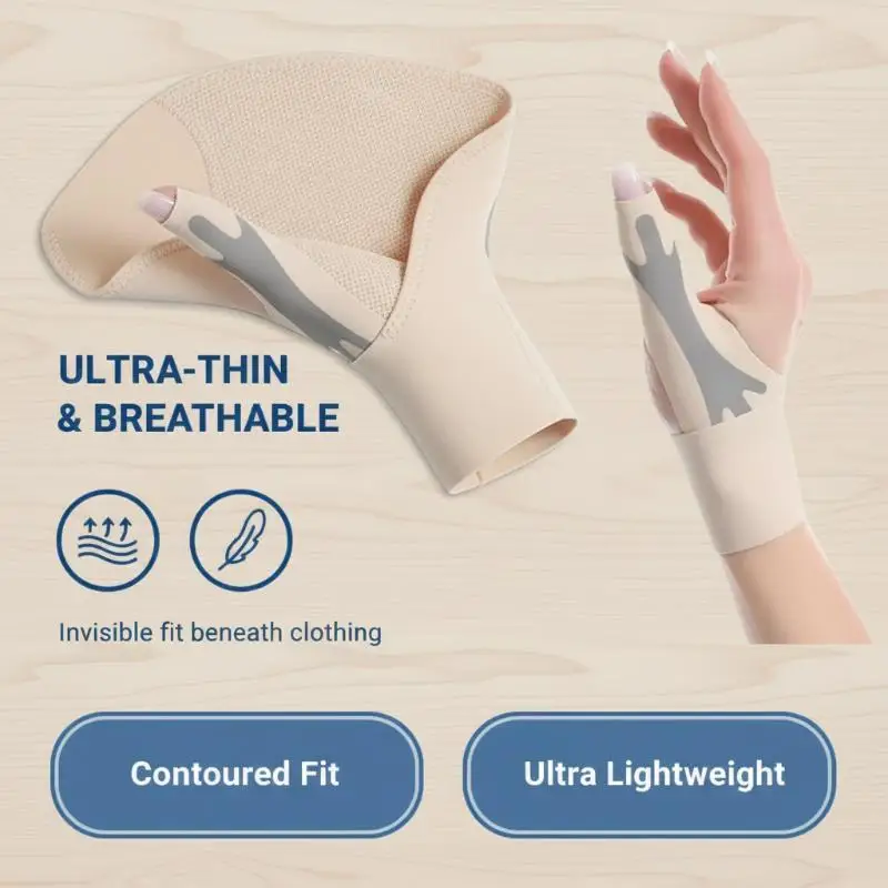 Adjustable Right Hand Thumb Support Brace Thumb Splint for Trigger Finger Injury Recovery Sports  Pain Relief