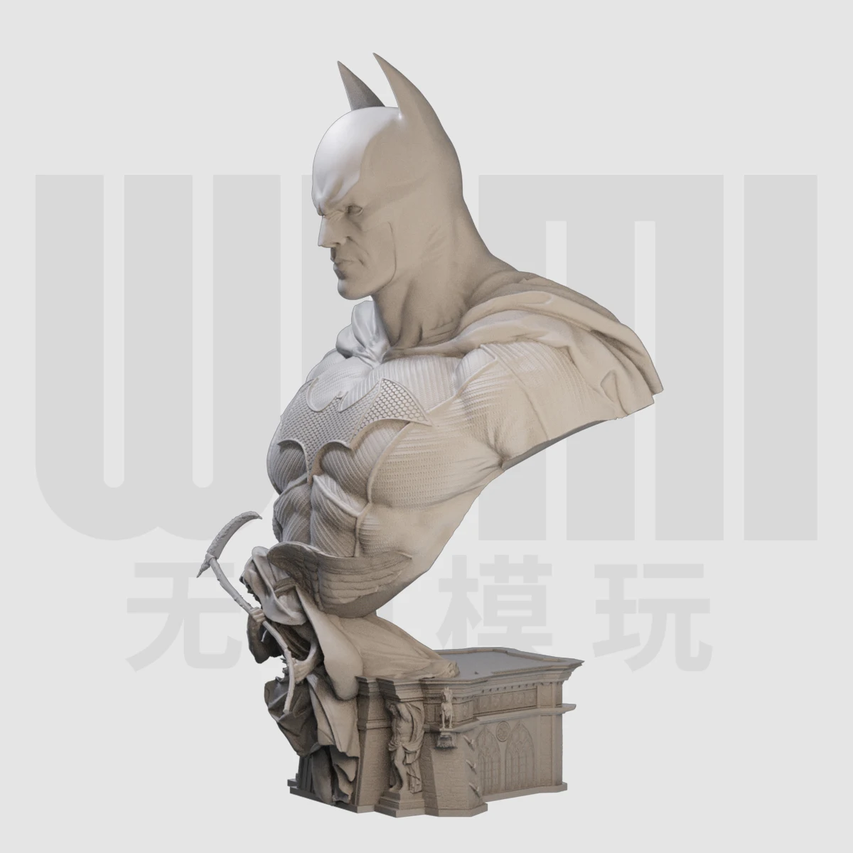 1/10 bust GK resin white mold figure model