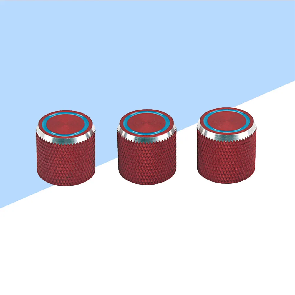 

3Pcs Guitar Parts Premium Metal Control Knobs for Electric Instruments Exquisite Design Replace Old Knobs Guitar Parts