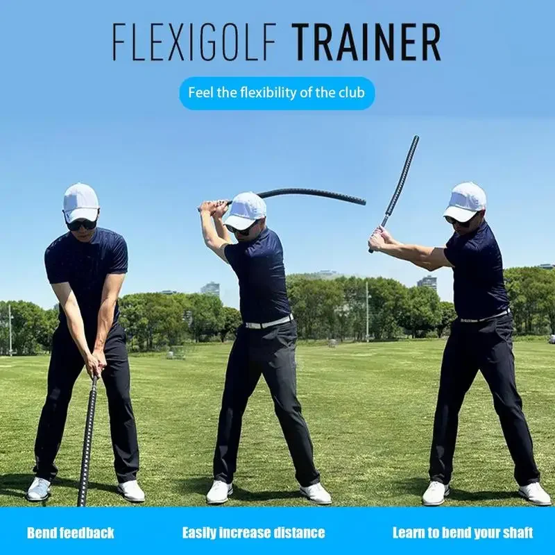 

102cm Golf Swing Training Sticks Golf Warm Up Stick Lightweight Power Stick Portable Golf Aiming Stick For Swing Training Aid