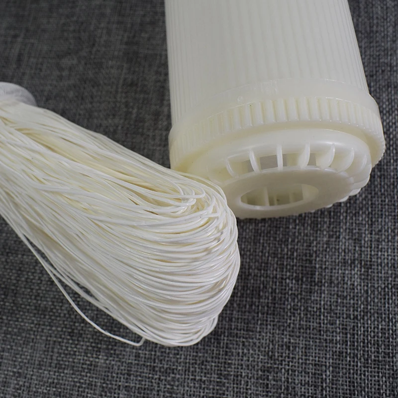 ขายใหญ่ 2PCS 10 นิ้วแบนประเภท UF Hollow Fiber Ultrafilteration Membranes กรอง 0.01 ไมโครเมตรสูงเมมเบรน UF แห้ง