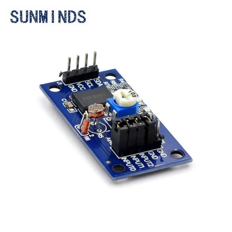 PCF8591 PCF8591P DIP 16-Adapteranschluss DuPont Line Analog-Digital-Digital-Analog-Wandler AD/DA-Konvertierungsmodule