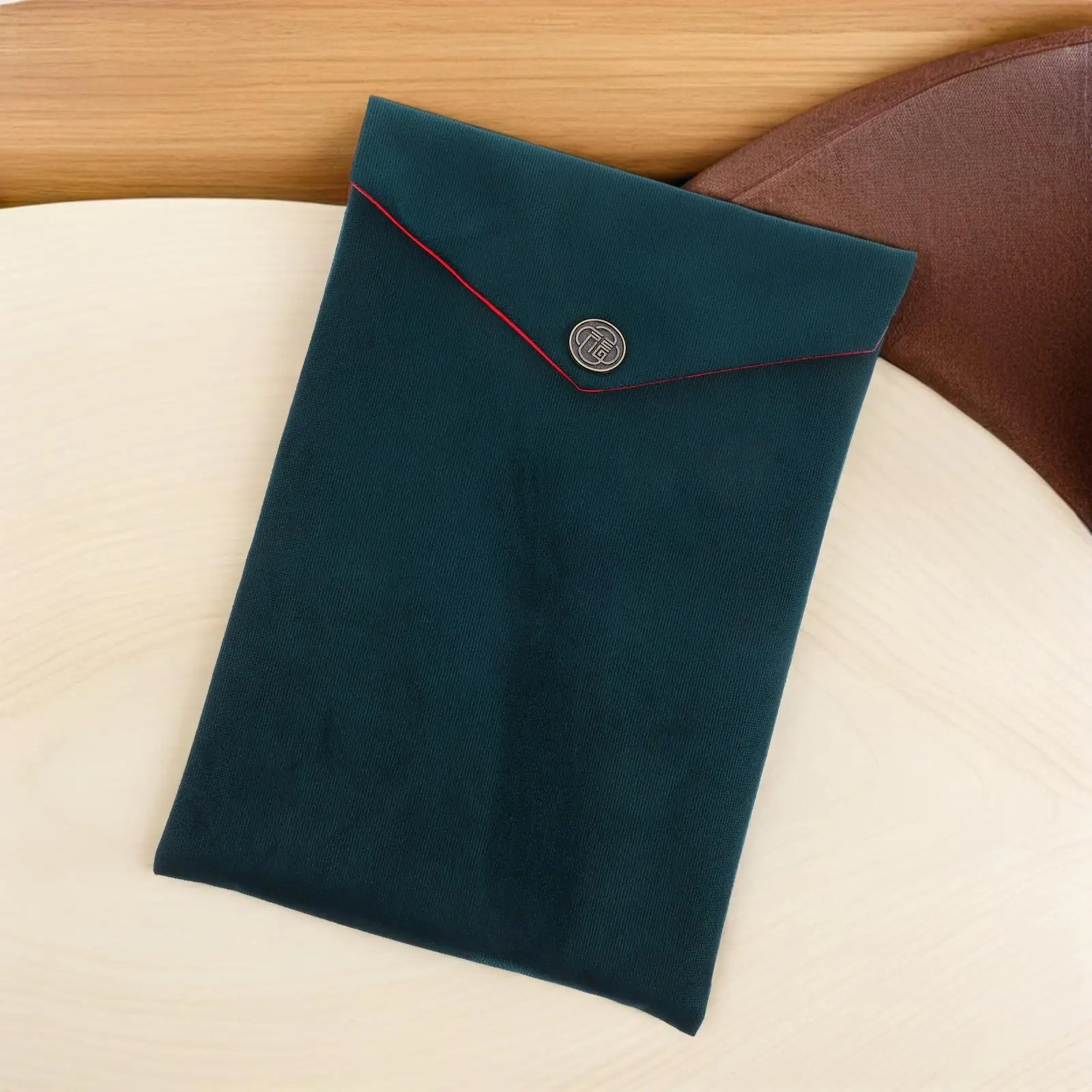 Bible Bag Scripture Storage Case Velvet Wrapping Pouch Large Capacity Book Cover Purse Text Carrying Sacs Church