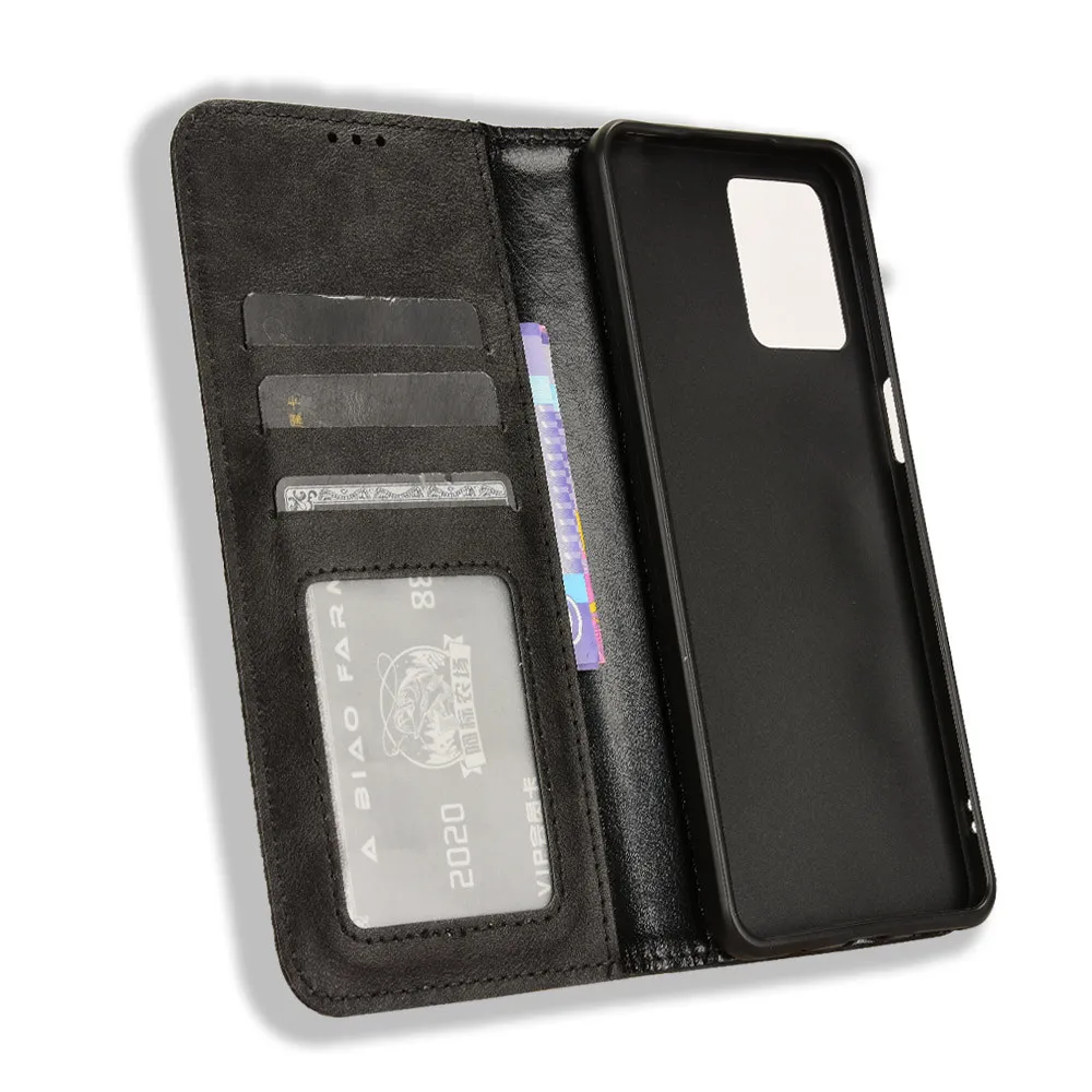 For Motorola Moto G04 G14 G24 G34 E14 Luxury Flip PU Leather Wallet Magnetic Adsorption Case For Moto G14 MotoG14 Phone Bags