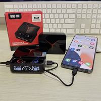 M90 Pro Earbuds & In-ear Headphone M10 M19 M28 Earphones True Wireless Earbuds LED Display Gaming Earphones with Power Bank 2000