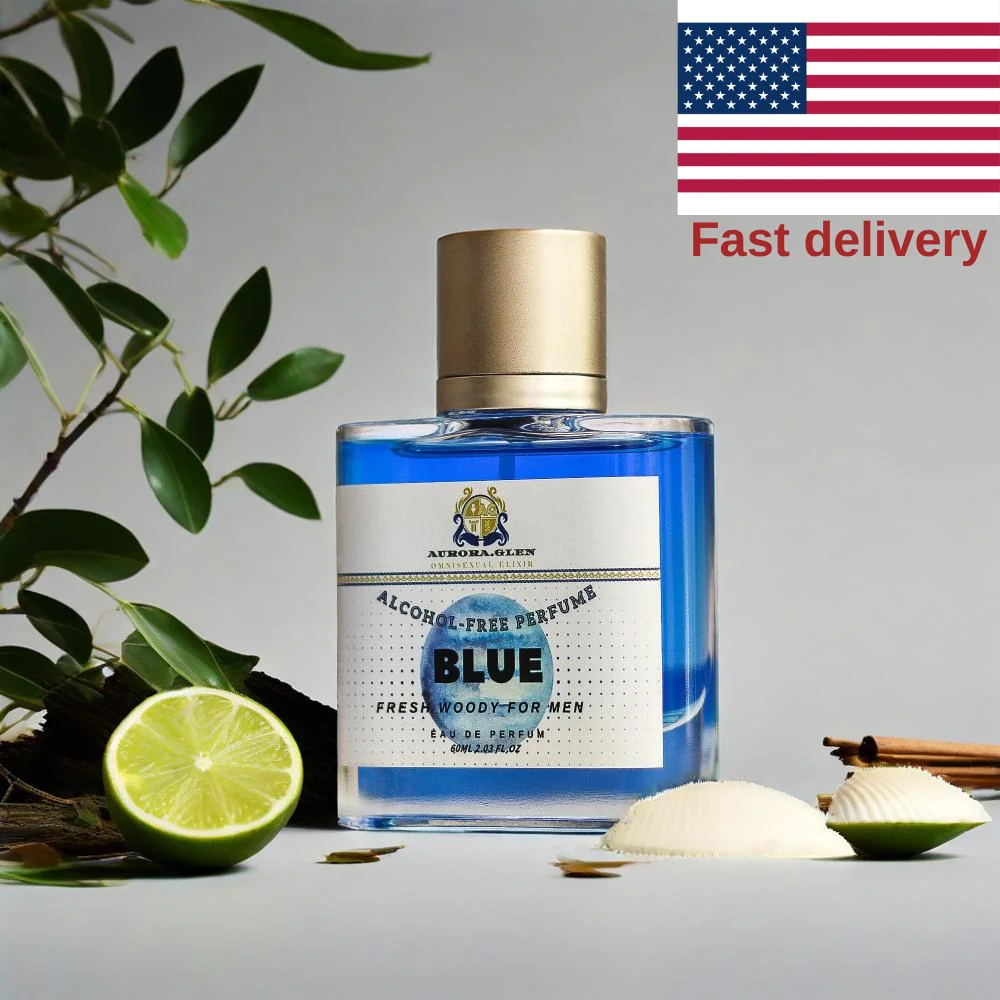 100% Original Brand Fresh Woody Scent Men's Perfume 60ml Long-Lasting Fragrance Charming Cologne Alcohol-Free Parfum