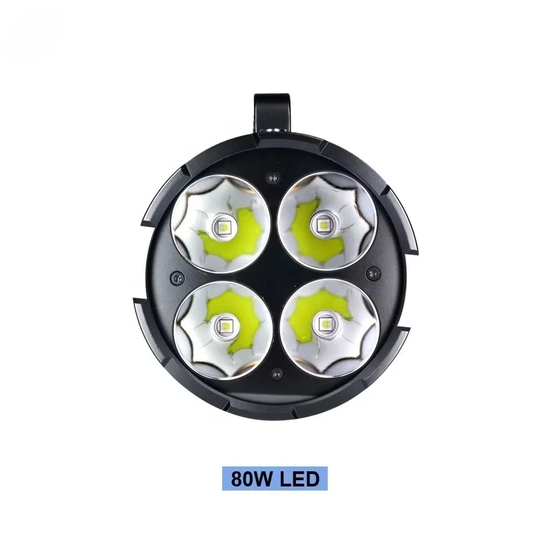 OEM Professional 10000lm LED Flashlight 1000m Range Wide Spot Beam Usb Ip68 50W Fast Charging Power Bank Torcia LED Alta Potenza