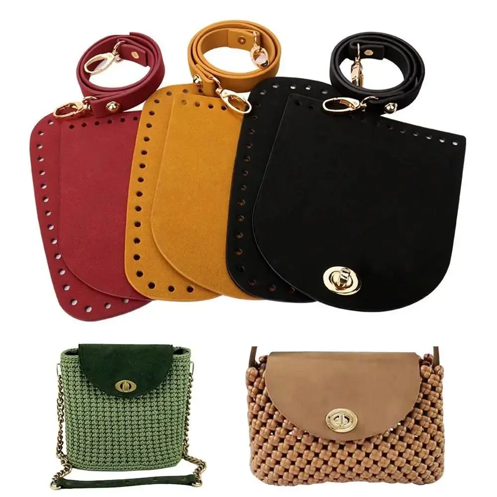 3pcs-set-faux-leather-shoulder-bag-bottom-strap-handbag-strap-bag-accessories-women's-fashion-bag-parts-and-accessories