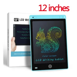 Tableta de escritura LCD de 10/12/pulgadas, tablero de dibujo, cuaderno de bocetos de grafiti para niños, pizarra de escritura a mano, tablero de dibujo mágico, juguete para regalo para niños