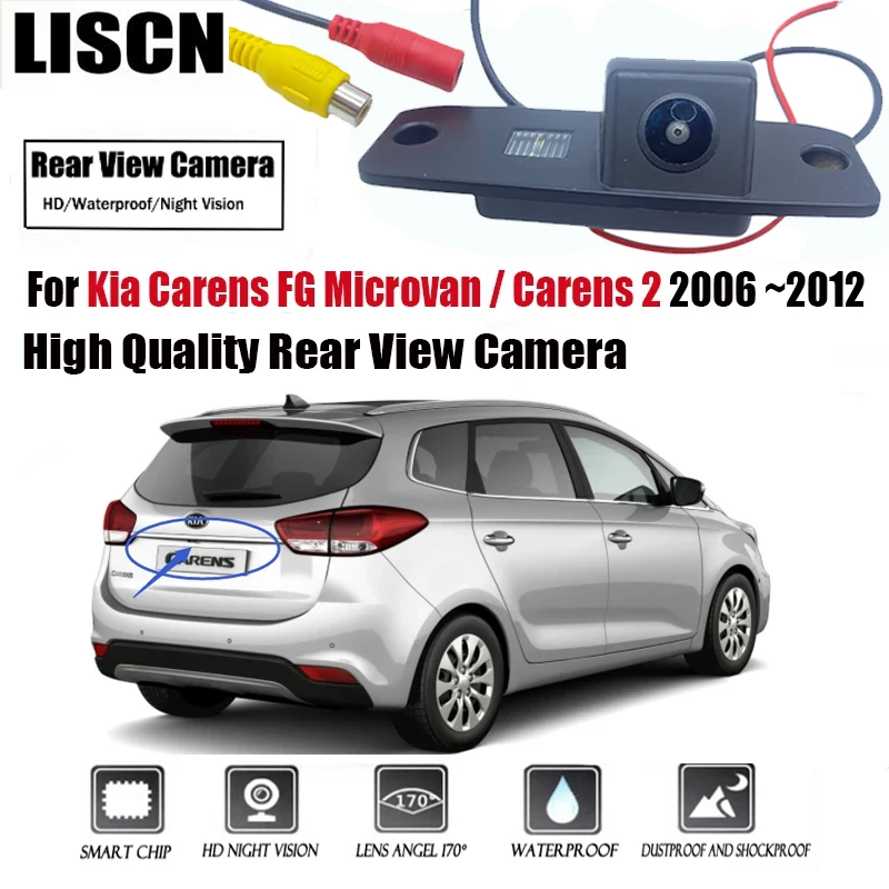 HD Rear Camera For Kia Carens RP Microvan 2013 2014 2015 2016 2017 2018 Night Vision Backup Parking Reversing Camera