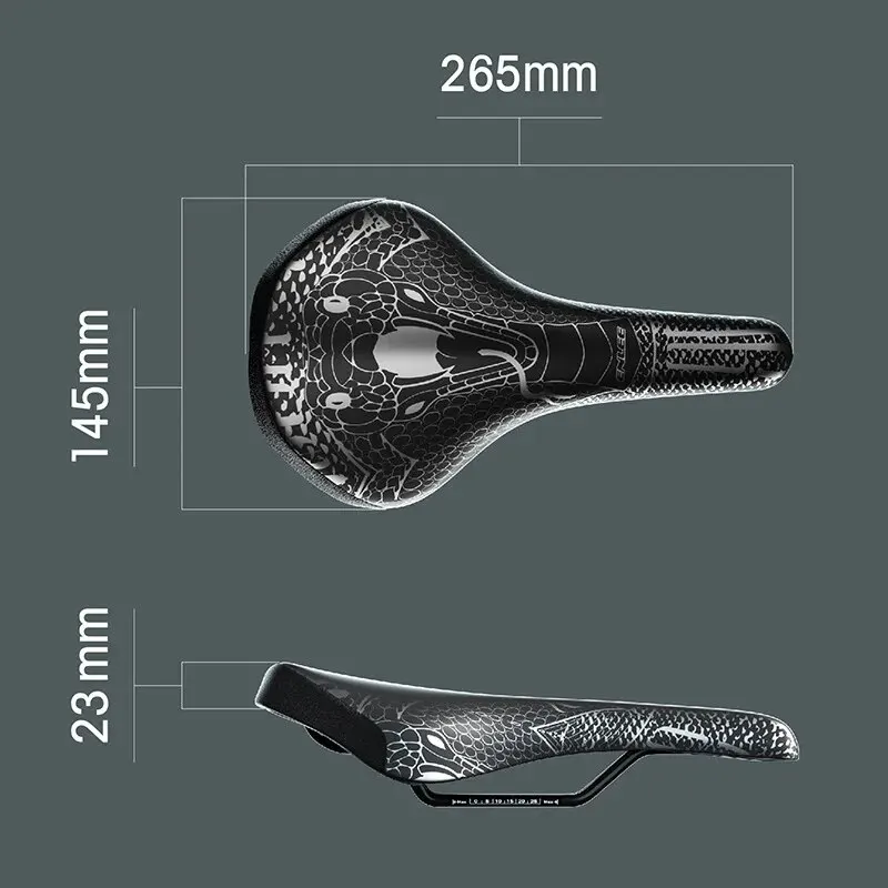 ENLEE Bicycle Seat Cushion Comfortable Saddle MTB Bike Seat Cushion Shock-Absorbing Saddle Bicycle Accessories Cycling Equipment