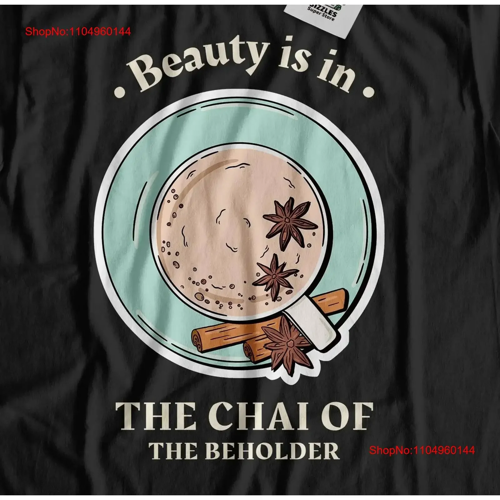 Divertida camiseta de té Chai, Masala indio de Asia del Sur, vintage, lavada, transpirable, gráfica versátil, cómoda, elegante, estirada