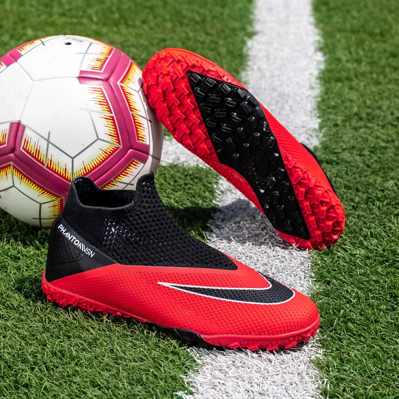 New Men Football Boots High-quality Soccer Shoes Soccer Cleats Professional Turf Training Shoes Ultralight Futsal Match Non-Slip