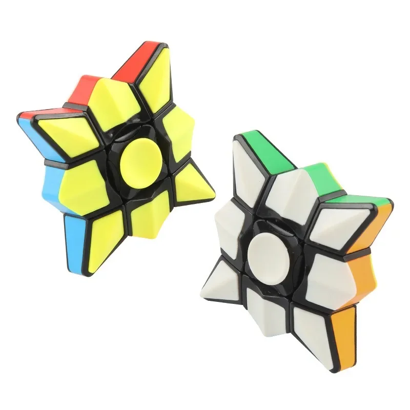 Novo cubo mágico 1x3x3, brinquedos fidget, girador de descompressão para iniciantes, cubo irregular, gira suavemente, alívio do estresse