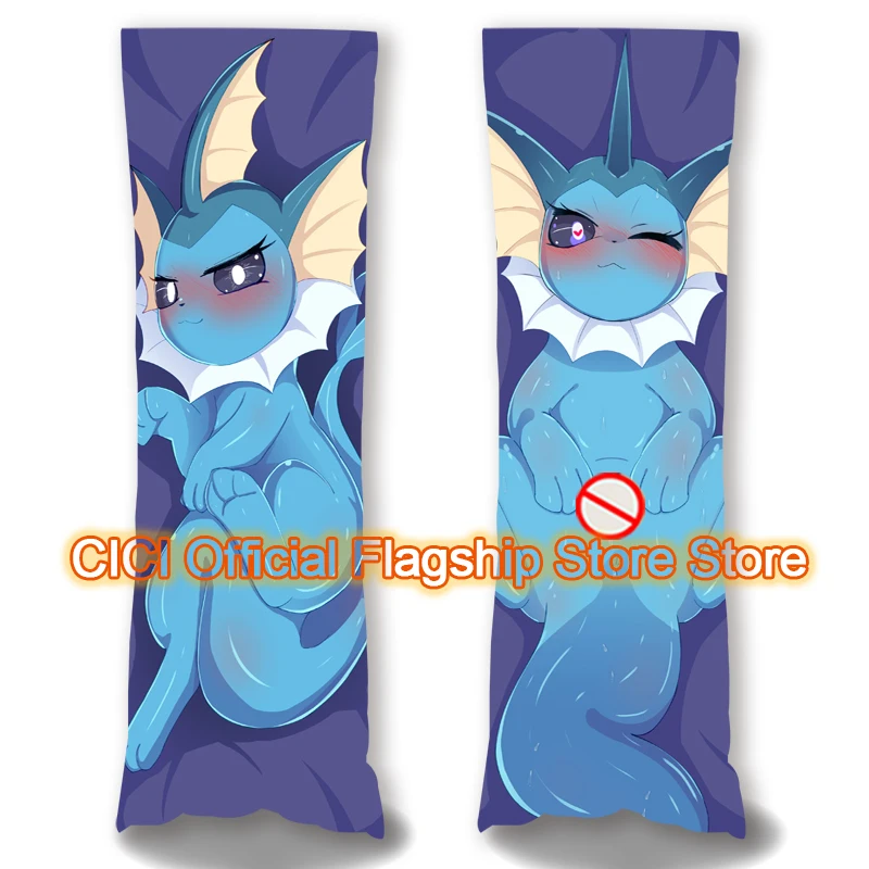 

Dakimakura Anime Vaporeon Body Pillow Double sided Print Life-size Cover