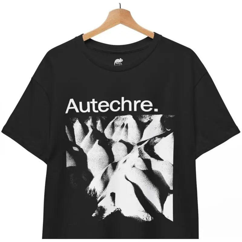 Autechre Amber Album Cover T-Shirt, Music Band Rock N' Roll Punk Unisex Tee