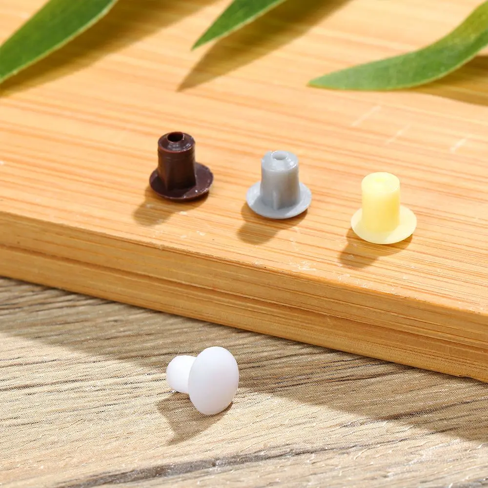 100Pcs Practical Hardware Exterior Drill Hole Plug Protective Cap Furniture Hole Covers Dust Plug Stopper Screw Decor