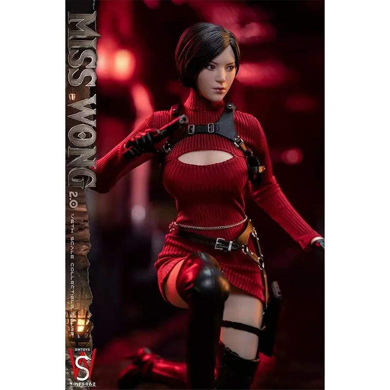 Original SWTOYS FS062 1/6 Soldier Ada MISS WONG 2.0 Moveable Eye