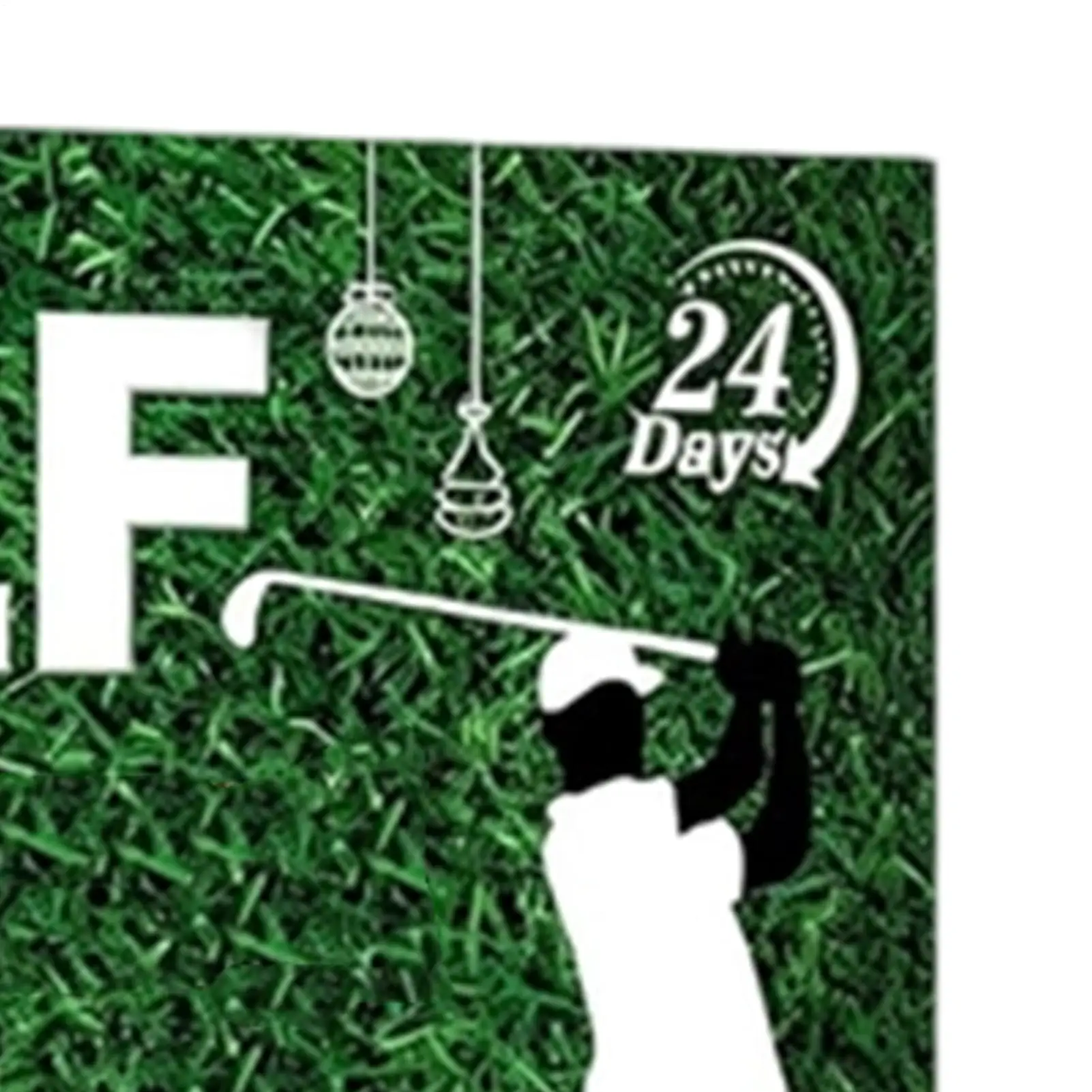 Christmas Calendar Countdown Golf Supplies Set With Divot Repair Tool 24 Days Holiday Countdown For Men Women Adults Boys