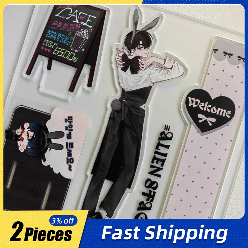 

10cm/3.93in Standing Plates Stage Ivan Game Creativity Peripherals Acrylic Cartoon Card Accessories Collectible Novelty Crafts