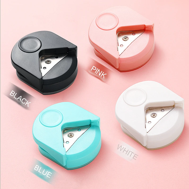 R4 Card Rounded Cutter Corner Rounder Paper Portable Hole Trimmer Angle Border Punch Photo Scrapbook Office DIY Craft HandTool