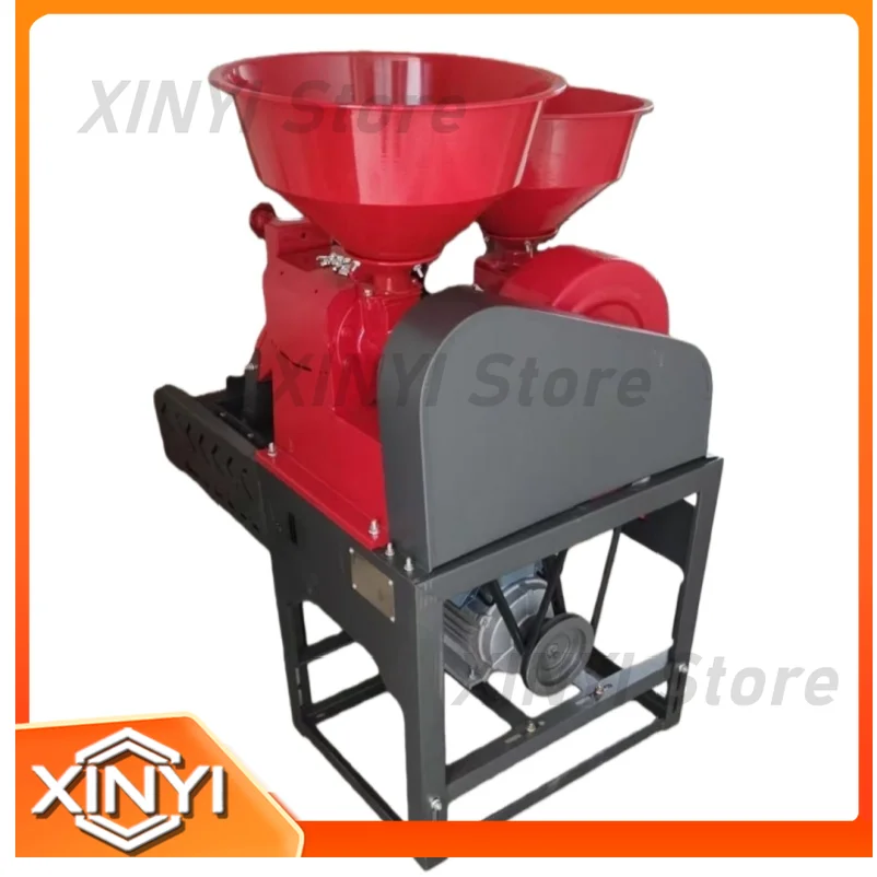 Commercial Grade Fully Automatic Rice Mill System with Hulling and Whitening Functions for Grain Processing