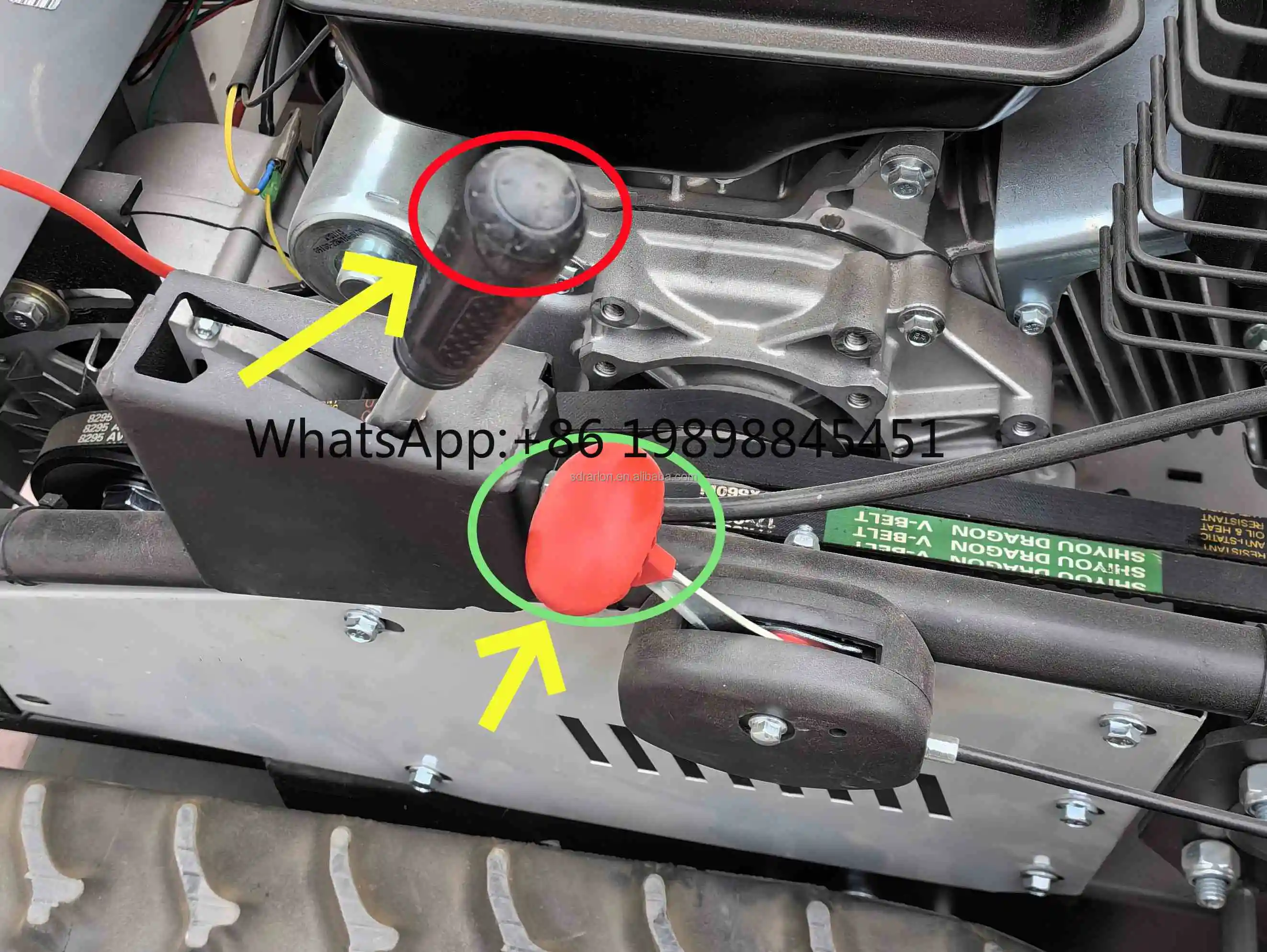 고품질 원격 제어 크롤러 잡초 제거기, 딱딱한 잔디용 보행형 플레일 모어