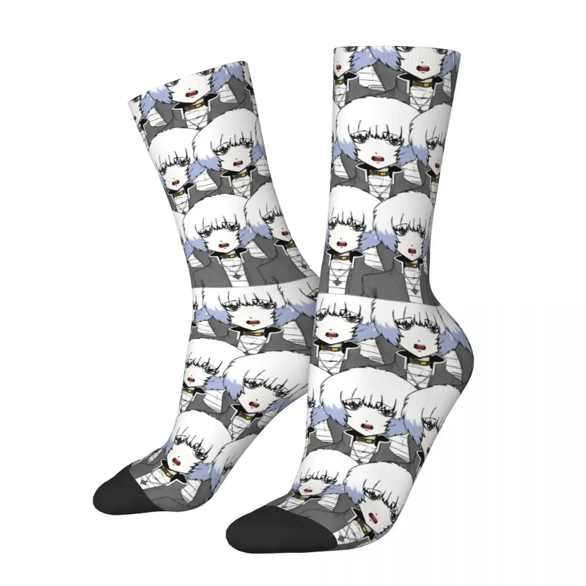 Ranmaru Kageyama Stockings Your Turn To Die Anime Game Vintage Socks Autumn Anti Skid Socks Couple Outdoor Sports Soft Socks