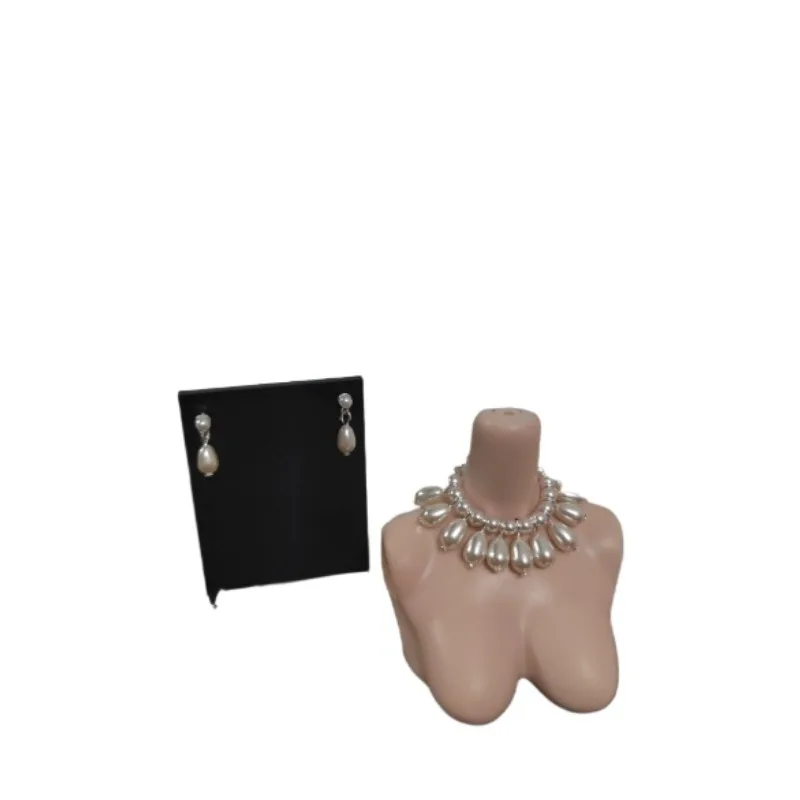 

Need 15 days process time LX1195 Handmade Toy earrings necklace Crystal diamond accessories for your 1/6 30cm babi fr fr2 doll