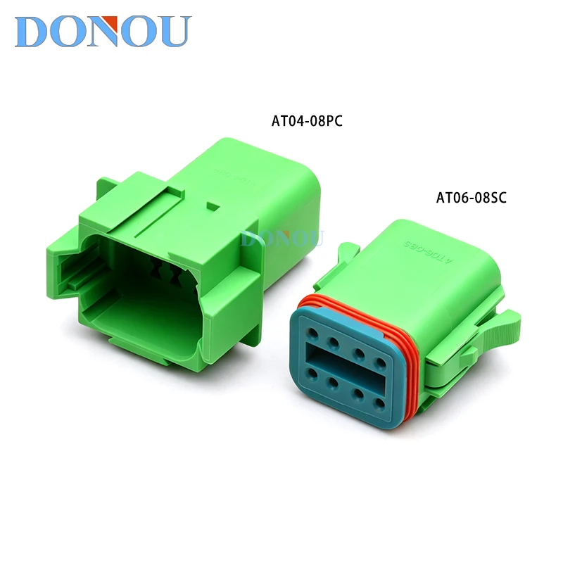 AT04-08PC Domestic AT06-08SC Waterproof Connector for Heavy-duty Engine 8-Pin Wiring Harness Plug for Construction Machinery