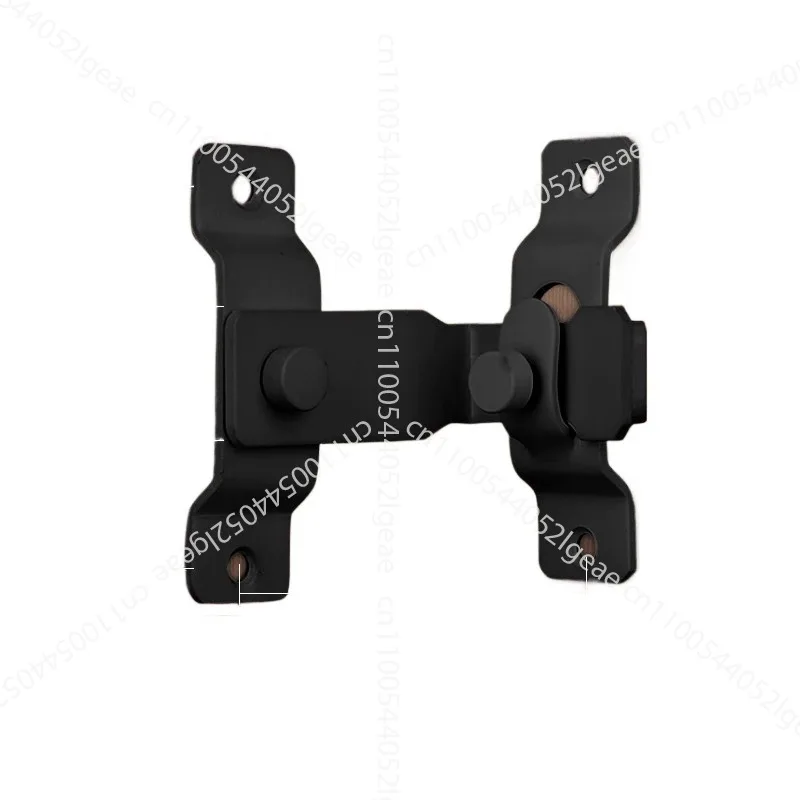 

Stainless steel latch 90 degree non-punching door lock buckle door lock fixed buckle sliding door