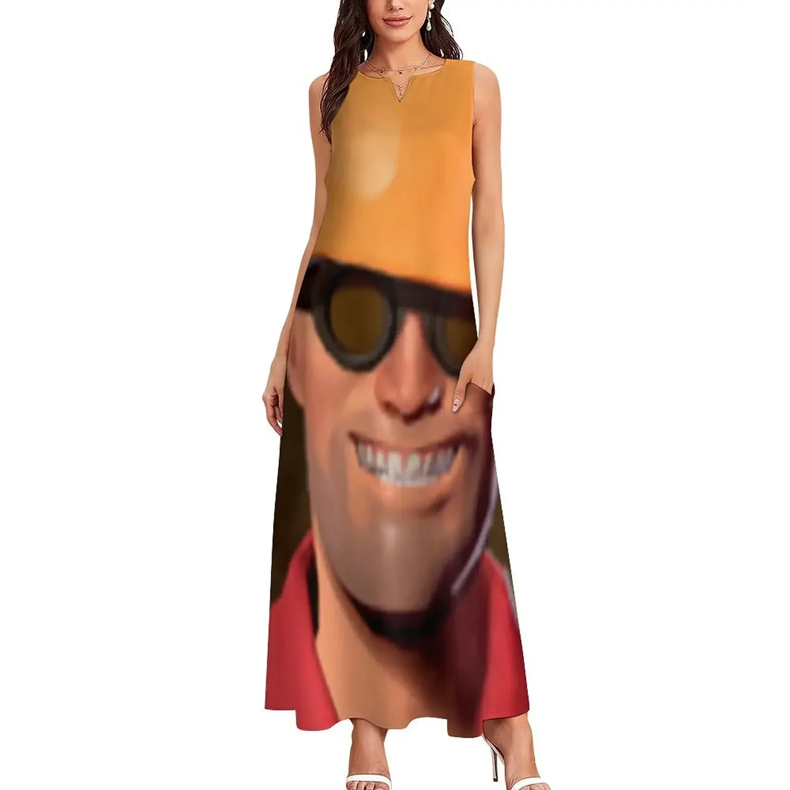 Sukienka inżynierska długa damska odzież sukienka na studniówkę sukienka koktajlowa urocza sukienka sukienka