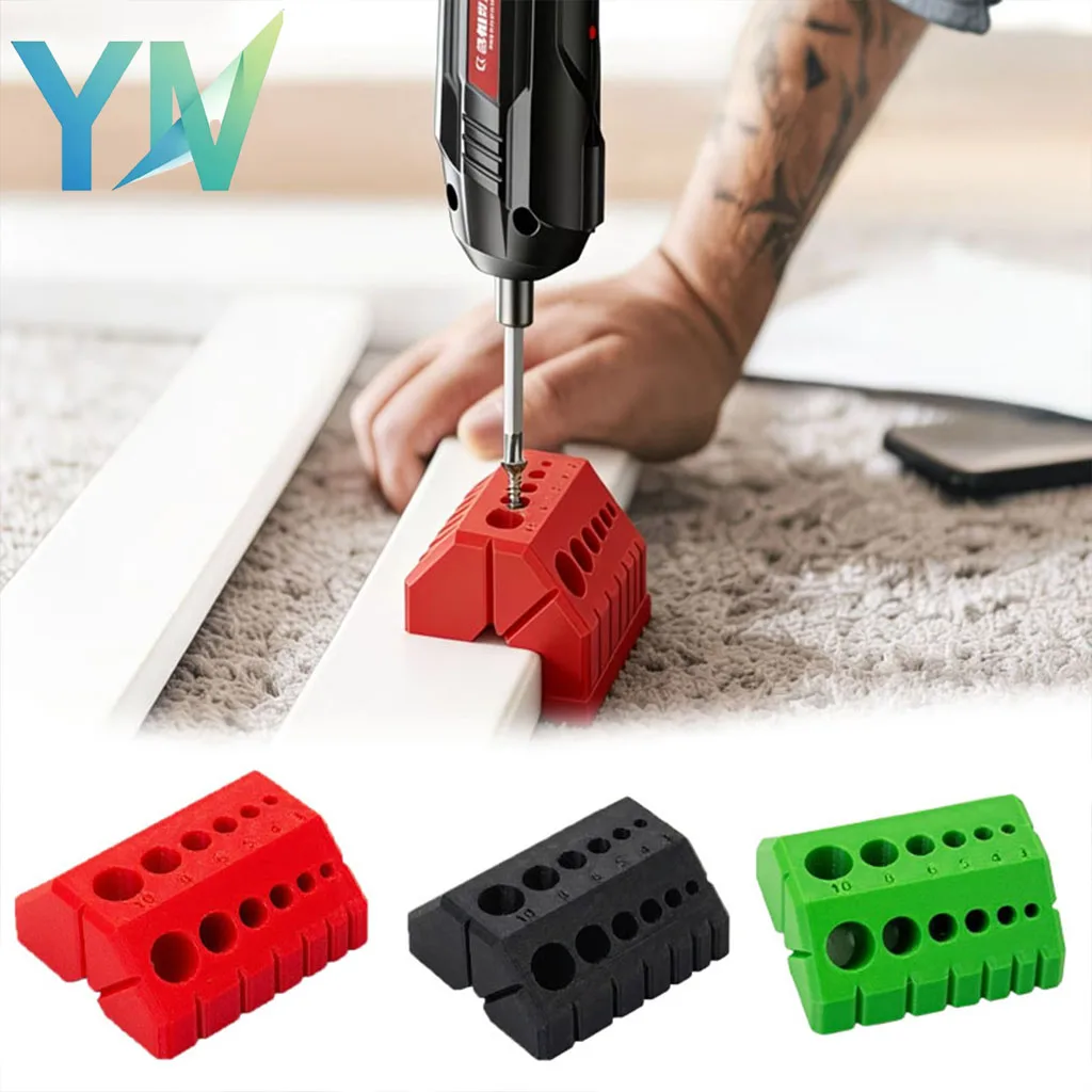 

1-20PCS Digital Drill Guide Jig 3D Printed for Precision Drilling Angle Compatible with Electric Drill Woodworking Helper