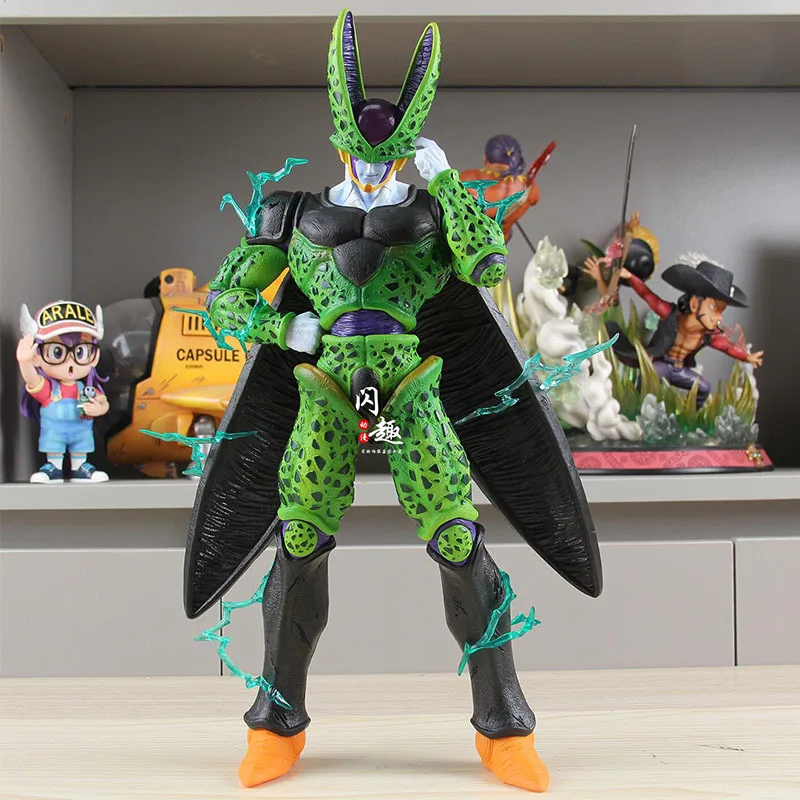

36 см DBZ Cell Модель Аниме Dragon Ball Z Cell Фигурка Манга Фигурка GK Статуя Коллекция Модель Украшения Игрушки Подарок для ребенка