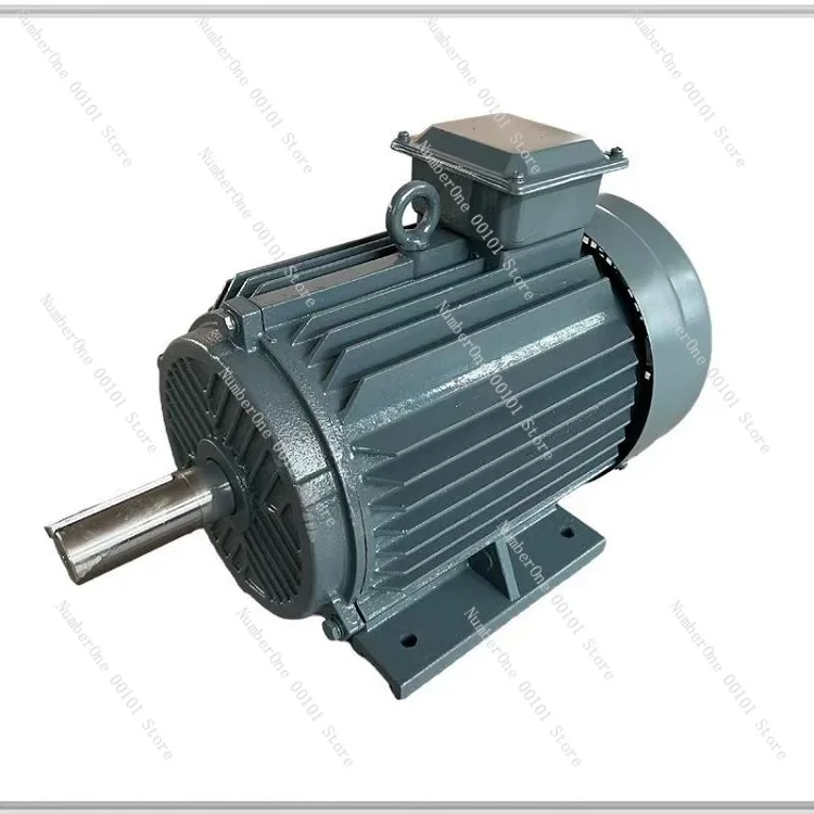 Three-phase AC rare earth permanent magnet generator manufacturer, low-noise synchronous motor 12V24V400W500W self-circulating