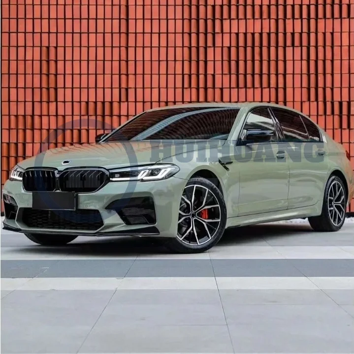 M5 BodyKit for  5-Series G30 2018-2020year Old to New 2021+ G30 LCI M5 Bodykit Car Bumper Side Skirt Head Lights Tail Lamp