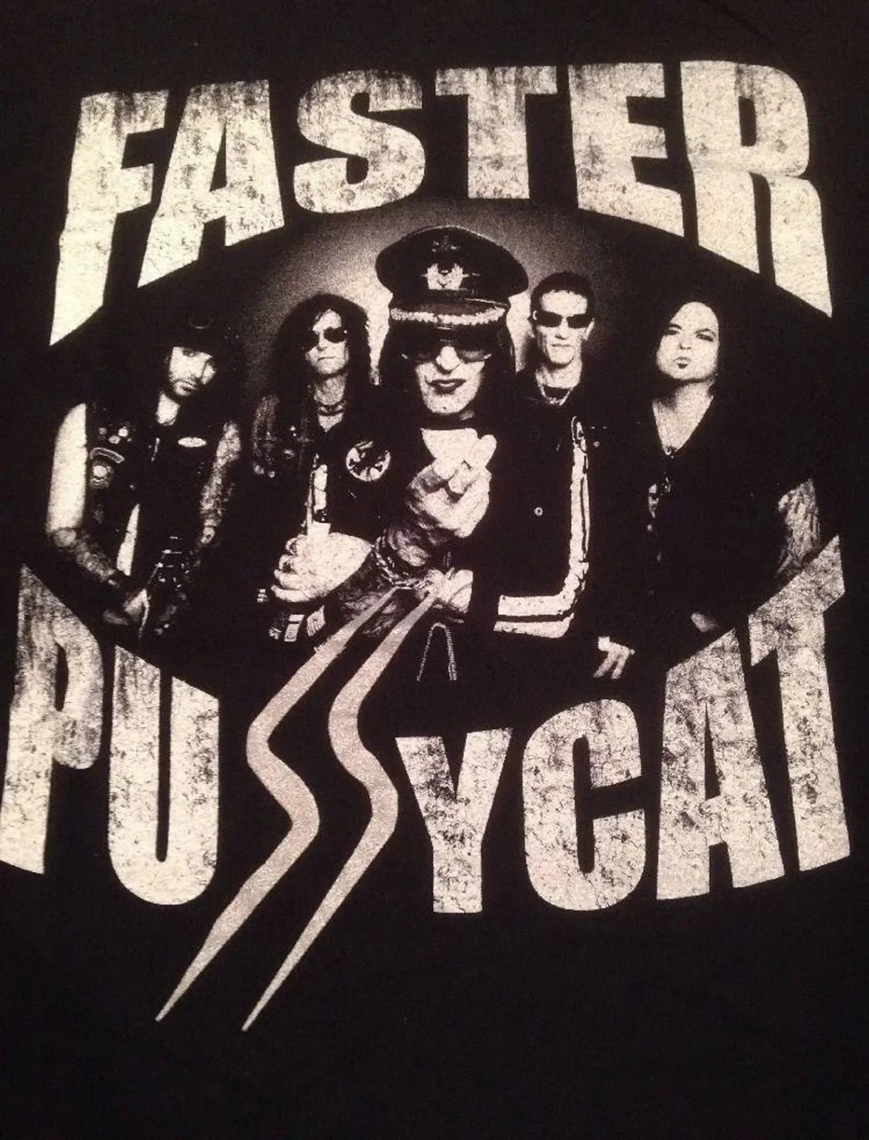 New popular Faster Pussycat Members Gift For Fan T Shirt Size S-5XL